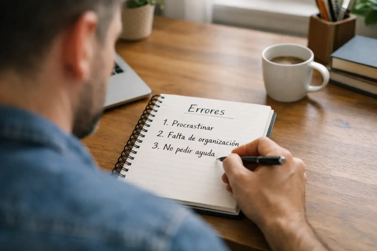 Persona tomando notas mientras analiza errores comunes al buscar apuestas de valor